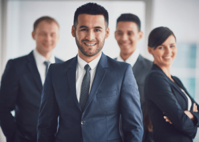 confident-business-team-with-leader